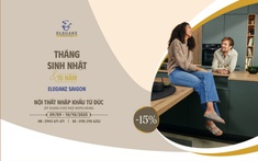 Tháng Sinh Nhật Eleganz Furniture – Ưu đãi 15% đặc biệt nhân kỷ niệm 15 truc tiep bong da hom nay Eleganz Saigon