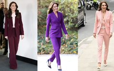 Học Vương phi Kate diện suit: 5 gam màu bong da truc tiep xoi lac sang trọng bong da truc tiep xoi lac hút tài lộc cho phụ nữ trung niên