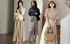 “Chân váy kaki” - món đồ cao cấp giúp truc tiep bong da c1 nữ U30+ thay đổi khí chất chỉ trong tích tắc