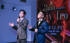 Ngọc Sơn cùng học trò hát hơn 10 tiếng đồng hồ trong liveshow ở Đức