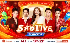 Chưa gì đã nôn nao đến Tết với dàn sao “vuýp” đổ bộ tại đại tiệc Shopee Live 15.1