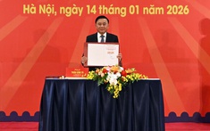 Phát hành đặc biệt bộ tem bưu chính chào mừng Đại hội XIV của Đảng