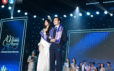 Nữ sinh 7.5 IELTS xuất sắc đăng quang Hoa khôi Duyên dáng Ngoại thương 2025