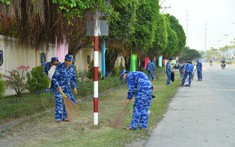 Tuổi trẻ Bộ Tư lệnh Vùng Cảnh sát biển 4: Sôi nổi các hoạt động Ngày Thanh niên cùng hành động