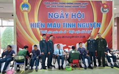Học viện Phòng không – Không quân phối hợp Bệnh viện Trung ương Quân đội 108 tổ chức Ngày hội hiến máu tình nguyện