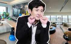 Hé lộ tổ ấm 370m2 của "vua hài" Thẩm Đằng: Phòng ngủ view vòng cung đẹp như mơ, nhưng chi tiết "bừa bộn" ở phòng khách mới tiết lộ con người thật của gia chủ