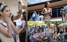 Hơn 1 nghìn người dân Philippines chào đón buổi diễu hành homecoming của Á hậu Hoàn vũ Quốc tế 2025 - Chelsea Fernandez