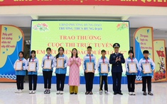 Trao thưởng Cuộc thi trực tuyến “Em yêu biển, đảo quê hương” tại Hải Phòng

