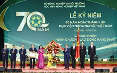 Học viện Nông nghiệp Việt Nam kỷ niệm 70 năm ngày thành lập