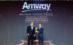 Tổng Giám đốc Amway Việt Nam hai năm liên tiếp được vinh danh doanh nhân xuất sắc châu Á