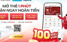 Mở thẻ TINCARD, nhận ngay 100.000 đồng cùng NAPAS và VIETCREDIT