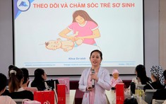 Bệnh viện Phụ sản MêKông hướng dẫn cha mẹ chăm sóc trẻ sơ sinh đúng cách