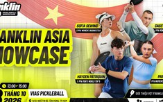 Franklin Asia Showcase 3 quy tụ bốn vận động viên pickleball quốc tế tại TP.HCM