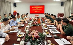 Đồn Biên phòng Trà Lĩnh: Phát huy vai trò Cụm trưởng, làm tốt công tác đối ngoại Biên phòng