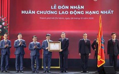 Tổng Bí thư, Chủ tịch nước Tô Lâm dự lễ kỷ niệm 50 năm UEH, trao Huân chương Lao động hạng Nhất