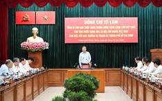 Tổng Bí thư, Chủ tịch nước Tô Lâm làm việc với Ban Thường vụ Thành ủy Thành phố Hồ Chí Minh: Khơi thông thể chế, quyết tâm tăng trưởng hai con số