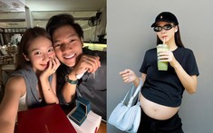Nhan Phúc Vinh chăm Khả Ngân như “chăm em bé”, xin phép vợ bầu đi leo núi mà tình cỡ này