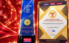 Agribank được vinh danh Top 10 Thương hiệu Doanh nghiệp Dẫn đầu Khu vực Kinh tế Nhà nước 2026