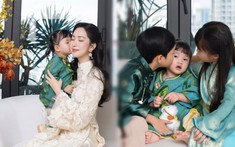 3 nhóc tỳ nhà Hoa hậu Đặng Thu Thảo sinh ra đã ngậm thìa vàng, visual đẹp như thiên thần