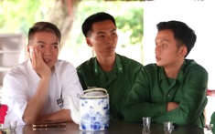 Một chiến sĩ trẻ nói với Đàm Vĩnh Hưng: "Em nghẹn nghẹn trong lòng"