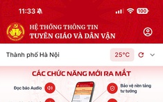 Ứng dụng Tuyên giáo và Dân vận: Kênh thông tin chính thống của Đảng trên không gian số