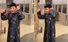 Quốc Thiên nói thẳng với Quang Linh: "Nói bác hay chặt chém đàn cháu thì lại dỗi"