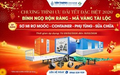 Chương trình Khuyến mãi “Bính Ngọ Rộn Ràng – Mã Vàng Tài Lộc” cùng Tân Thanh Container