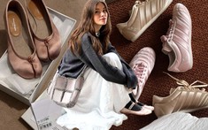 Hot trend 2026 gọi tên giày satin: Từ giày búp bê tới sneakers đều xinh cỡ này, bảo sao MXH mê đắm!