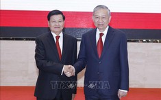 Tổng Bí thư Tô Lâm kết thúc tốt đẹp chuyến thăm cấp Nhà nước tới Lào