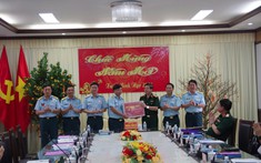 Bộ Quốc Phòng kiểm tra sẵn sàng chiến đấu và chúc Tết Sư đoàn 377