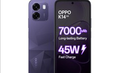 OPPO K14 5G trình làng tại Ấn Độ với pin 7000mAh, màn hình 120Hz và sạc nhanh 45W