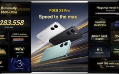 POCO X8 Pro Max 5G gây chú ý với pin 9.000mAh, màn hình 1.5K và sạc nhanh 100W