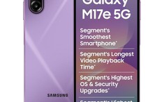 Samsung Galaxy M17e 5G trình làng tại Ấn Độ với pin 6000mAh, cam kết cập nhật phần mềm 6 năm