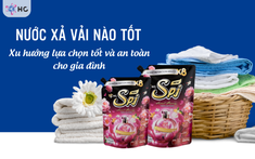 Xu hướng lựa chọn nước xả vải: Nước xả vải nào tốt và an toàn cho gia đình?