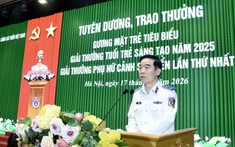 Tuyên dương Gương mặt trẻ tiêu biểu, trao Giải thưởng Tuổi trẻ sáng tạo năm 2025 và Giải thưởng Phụ nữ Cảnh sát biển lần thứ Nhất