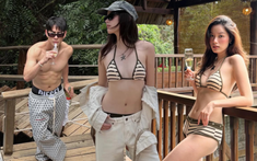 Gái xinh 2k1 vừa lộ ảnh hẹn hò với sao nam Vbiz tại resort là ai?