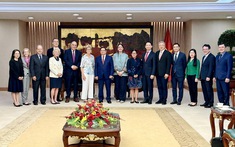 Thủ tướng Phạm Minh Chính tiếp Đoàn Quỹ Eisenhower của Hoa Kỳ