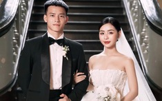 Nhan sắc vợ cầu thủ Thanh Nhàn gây chú ý