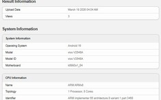 vivo X300s lộ điểm Geekbench và thông tin cấu hình trước ngày ra mắt tại Trung Quốc