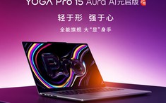 Lenovo ra mắt laptop Yoga Pro 16 và Yoga Pro 15 Aura AI Yuanqi Edition tại Trung Quốc