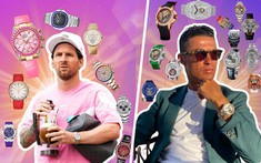 Messi "vượt mặt" Ronaldo trong cuộc đua phụ kiện xa xỉ