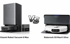 Xiaomi Robot Vacuum 6 Max vs Roborock S9 MaxV Ultra: lực hút 35.000Pa đấu với tự động hóa hoàn toàn