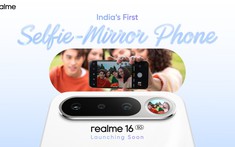 realme 16 sắp ra mắt Ấn Độ với thiết kế gương selfie dùng camera sau chụp ảnh