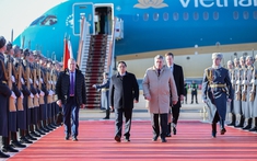 Thủ tướng Phạm Minh Chính tới Thủ đô Moscow, bắt đầu thăm chính thức Liên bang Nga