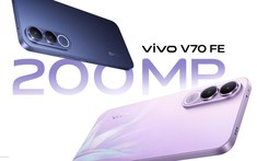 vivo V70 FE: camera 200 MP và màu sắc phát sáng trong bóng tối