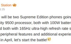 REDMI K90 Ultra và OnePlus Ace 6 Ultra lộ cấu hình tháng 4: Cùng chip Dimensity 9500 và pin khủng, nhưng chỉ một máy có quạt tản nhiệt