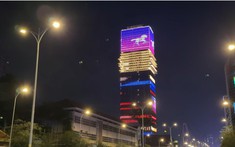 Mãn nhãn với công trình LED 3D trên tòa nhà 55 tầng