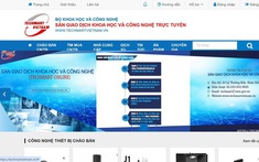 Hơn 4.500 sản phẩm công nghệ chào bán trên Sàn giao dịch KH&CN quốc gia