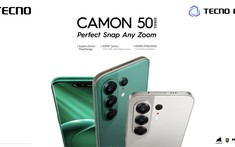 TECNO ra mắt CAMON 50 Ultra 5G với camera 50MP, chip Dimensity 7400 Ultimate