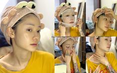 Cô nàng này có cách dưỡng da 18 bước, áp dụng 2 lần mỗi tuần giúp da thăng hạng vượt bậc
